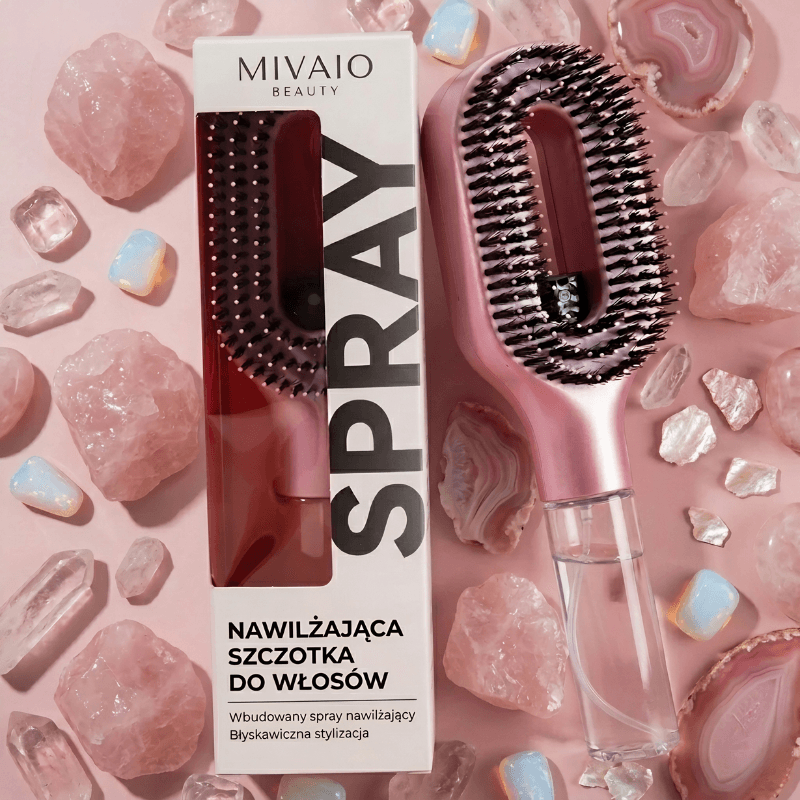 MIVAIO GlowBrush – Innowacyjna szczotka z mgiełką nawilżającą